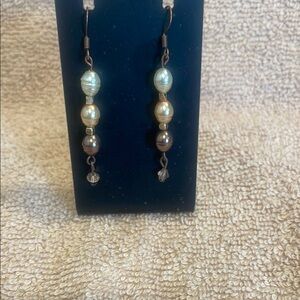 Elegant Pearl Drop Earrings